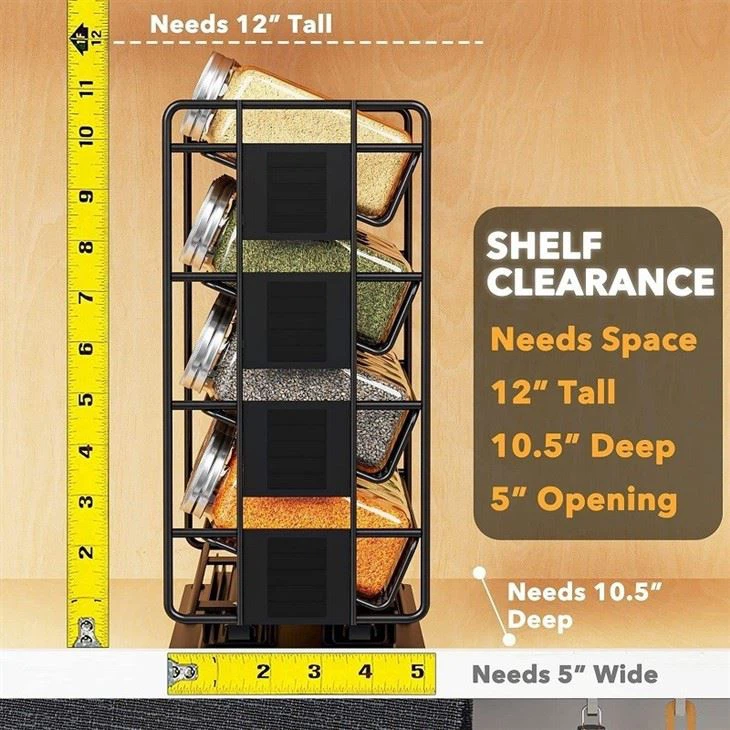 Vertical Sliding Spice Rack price